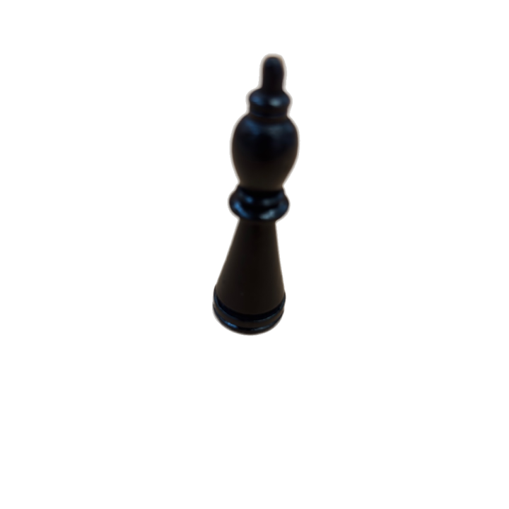 Fou noir bois - Echecs Schmidt Spiele - Pièce détachée