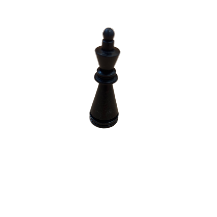 Roi noir bois - Echecs Schmidt Spiele - Pièce détachée