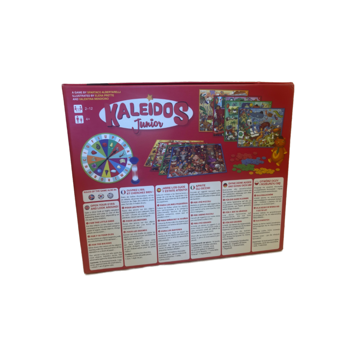 Kaleidos Junior - Jeu observation reflexion 4 ans 2-12 joueurs -