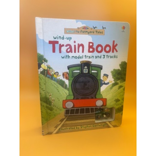 Wind-Up Train Book - Usborne - Livre interactif 3 ans 1-2