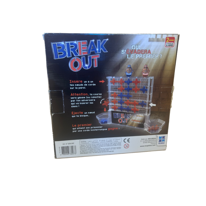 Break Out - Megableu - Jeu de strategie 6 ans 2 joueurs -