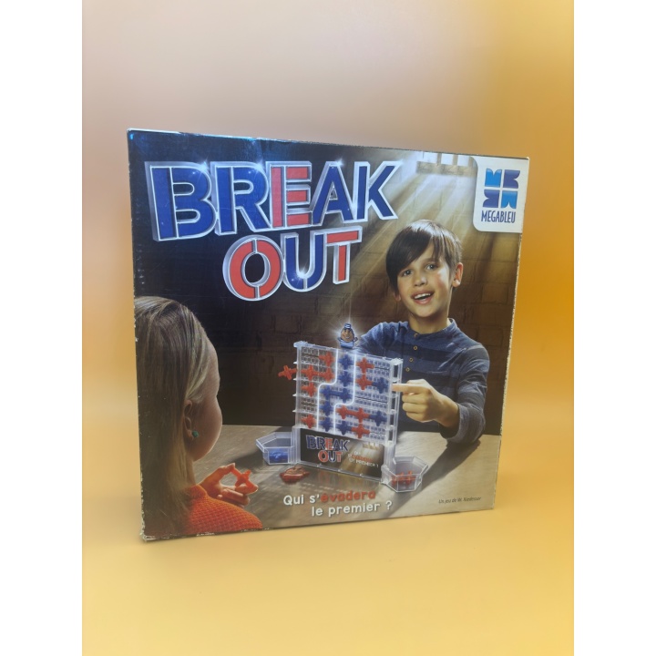 Règle Originale Break Out Megableu - Notice Authentique Jeu Strat