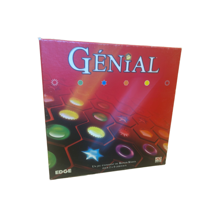 Notice Papier Génial EDGE - Règle Originale Jeu Stratégie Complet