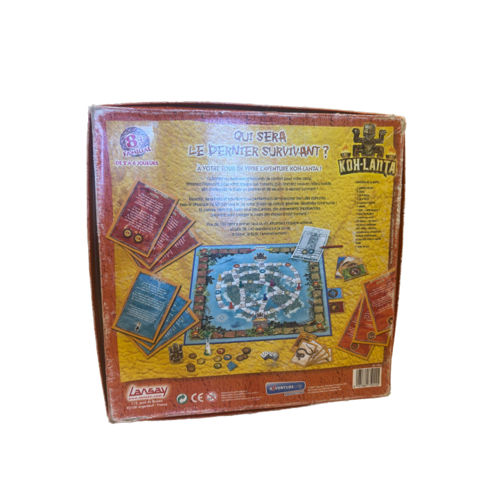 Koh-Lanta - Lansay - Jeu aventure 8 ans 2-6 joueurs - Complet