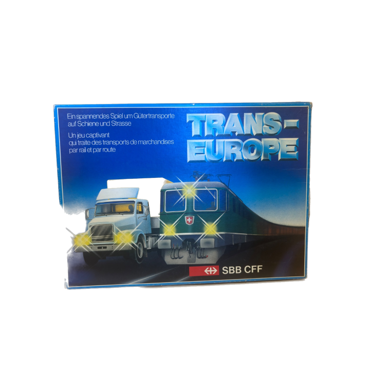 Règle Trans-Europe SBB CFF - Notice Jeu Stratégie 8 ans | Mode d'