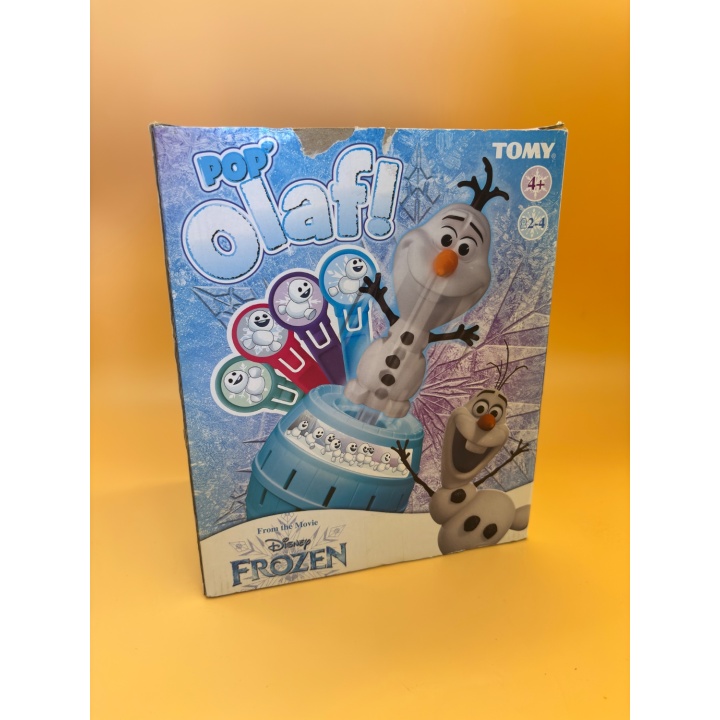 Pop-Up Olaf - TOMY - Jeu d'action Disney Frozen 4 ans 2-4