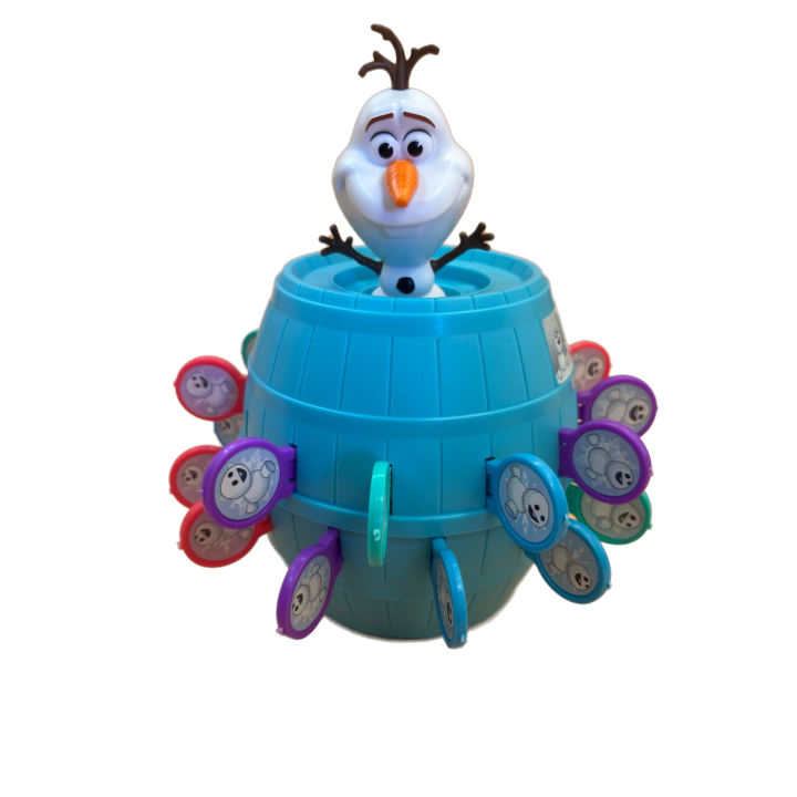Pop-Up Olaf - TOMY - Jeu d'action Disney Frozen 4 ans 2-4