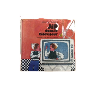 Jip dans le téléviseur - Gianni Rodari - Album jeunesse vintage