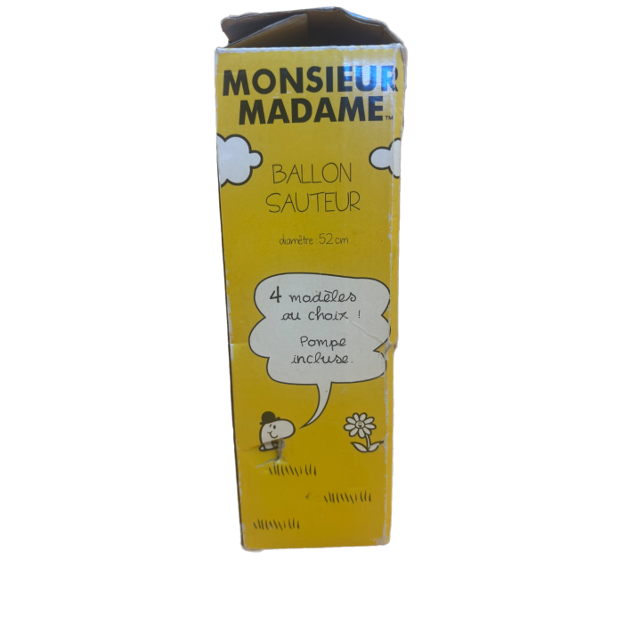 Ballon Sauteur Monsieur Madame - The Concept Factory - Jouet