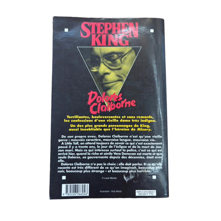 Dolores Claiborne - Stephen King - Roman Thriller Adulte VF -