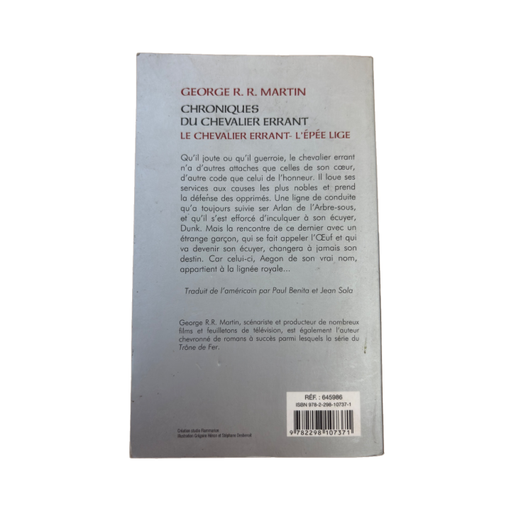 Chroniques du Chevalier Errant - George R.R. Martin - Roman