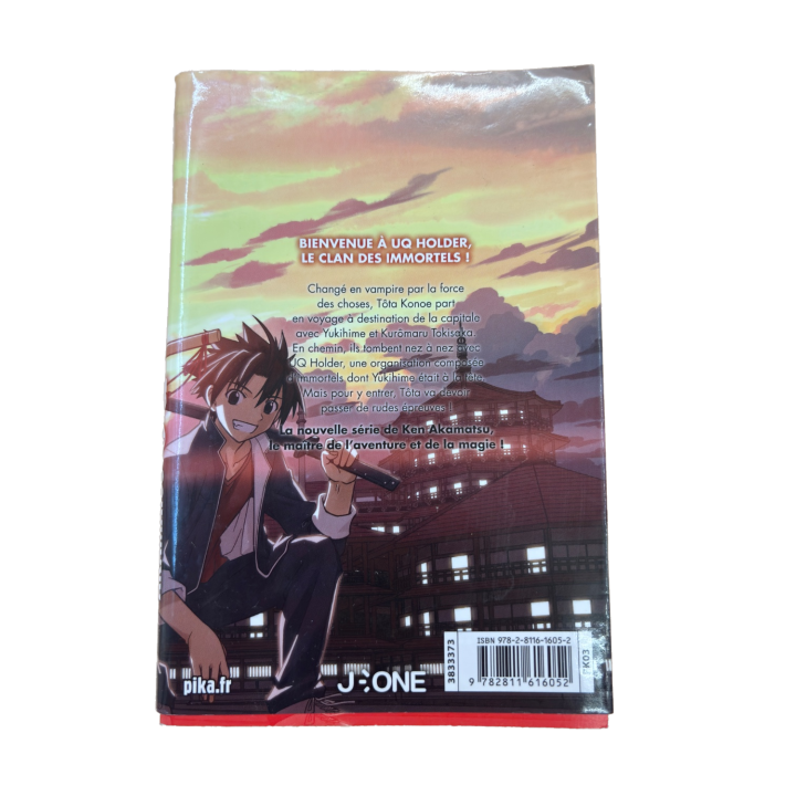 UQ Holder Tome 2 - Ken Akamatsu - Manga Pika Edition VF -