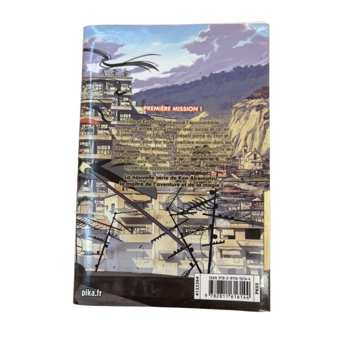 UQ Holder! Tome 3 - Ken Akamatsu - Manga aventure VF Pika -