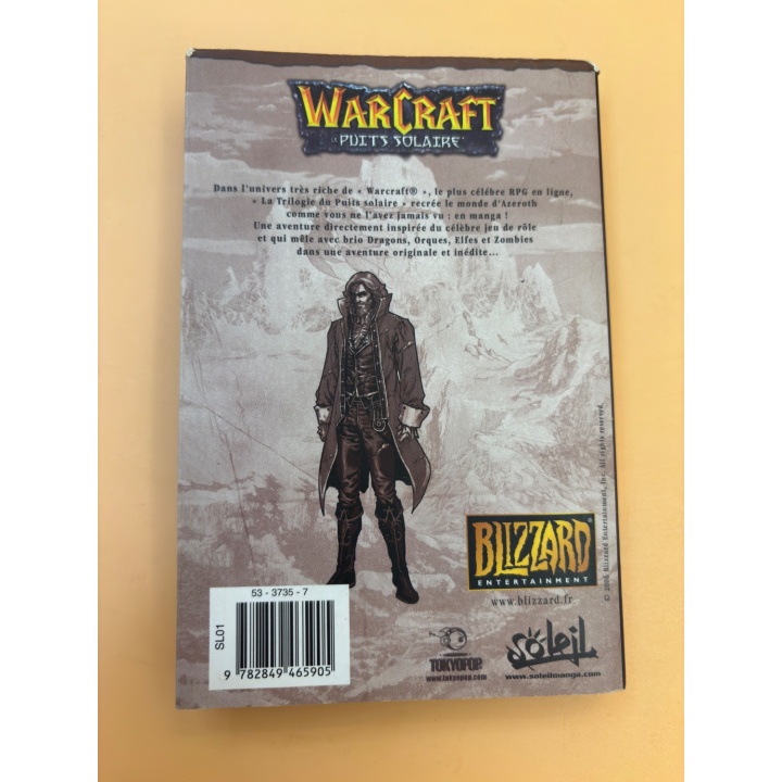 Warcraft Le Puits Solaire Les Ombres de Glace - Soleil Manga -