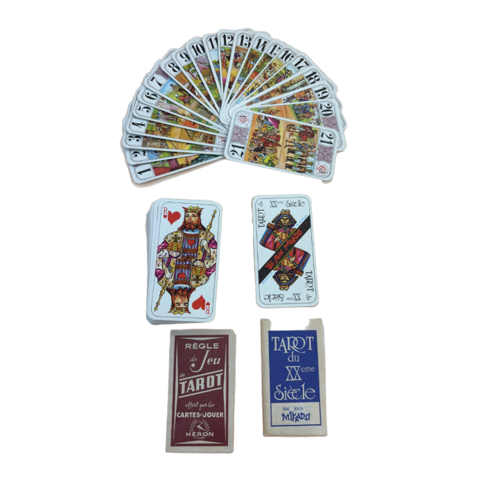 Tarot du XXeme Siecle - Heron/Mikadi - Jeu de cartes 78 cartes