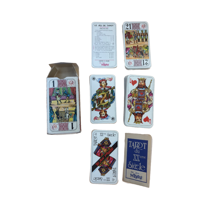 Tarot du XXeme Siecle - Heron/Mikadi - Jeu de cartes 78 cartes