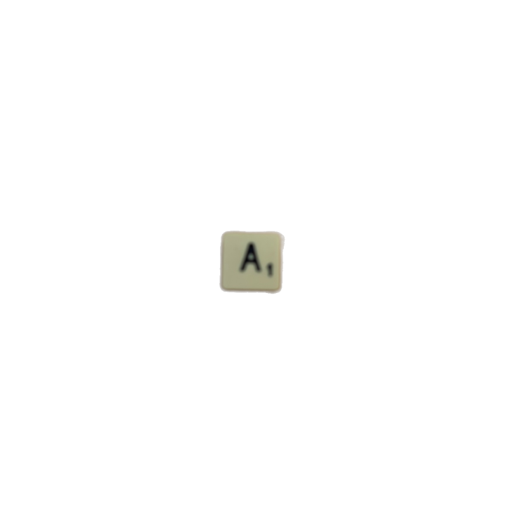 Lettre A - Scrabble Voyage 1988 - Spear's Games