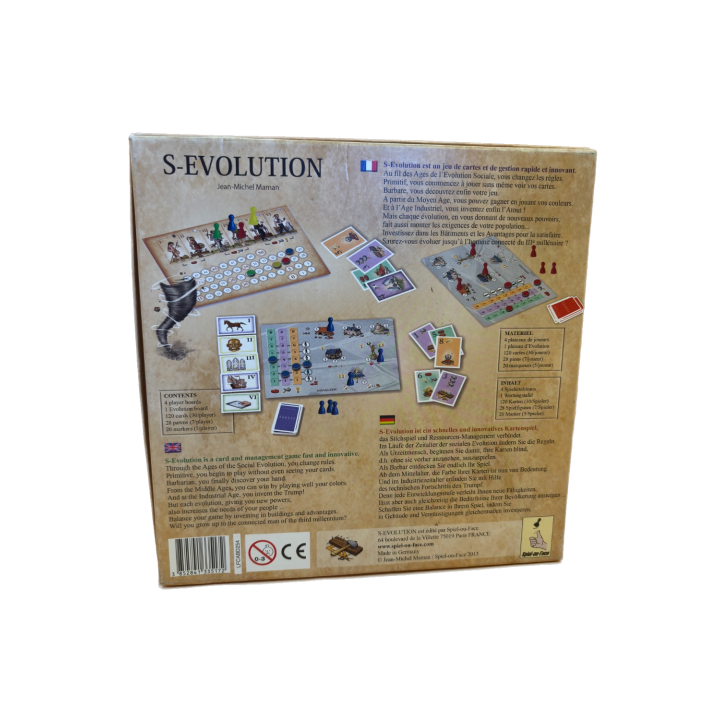 S-Evolution - Spiel-ou-Face - Jeu de strategie 12 ans 2-4
