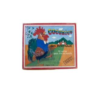 Cocorico le Cri des Animaux - Dagobert - Jeu de cartes famille 4