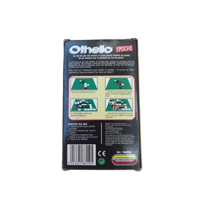 Othello de Poche - Habourdin - Jeu de strategie 9 ans 2 joueurs