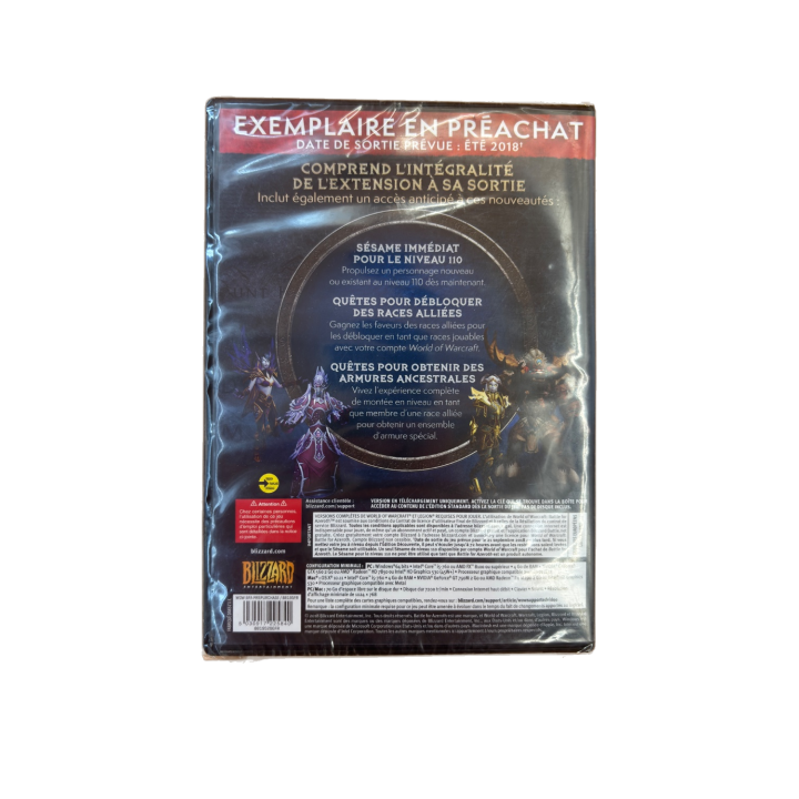 World of Warcraft Battle for Azeroth - Blizzard - Extension PC