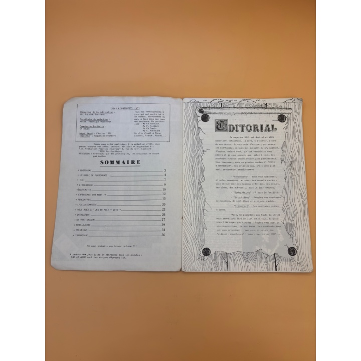 Epées & Sortilèges N°1 - Magazine - Jeu de role Famille -