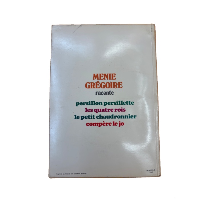 Persillon Persillette - Menie Gregoire - Album jeunesse Hachette