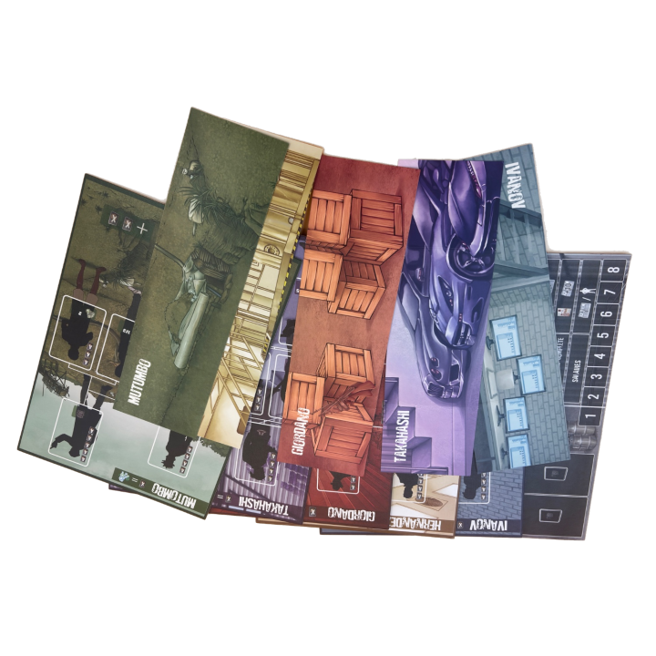 Gangster Paradise - Ludact - Jeu de strategie 14 ans 3-5 joueurs