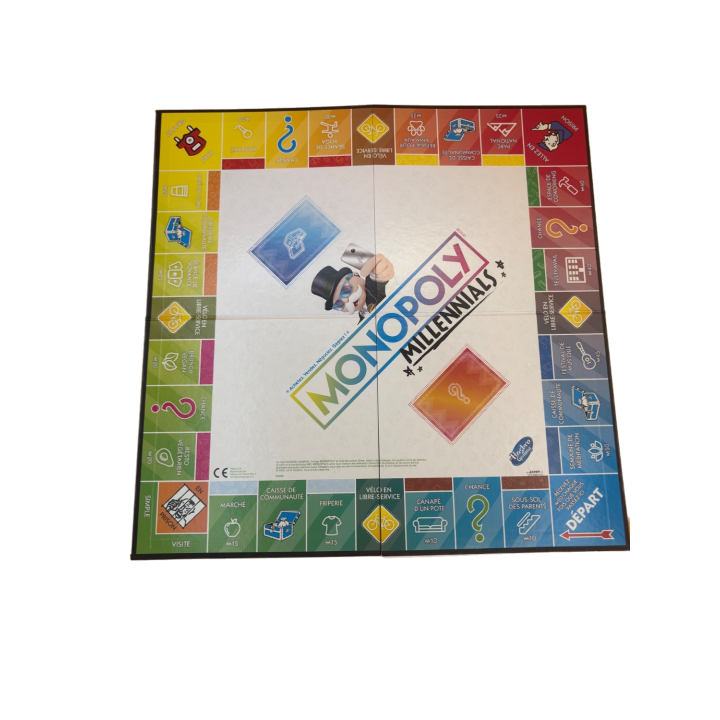 Monopoly Millennials - Hasbro - Jeu de strategie 8 ans 2-4