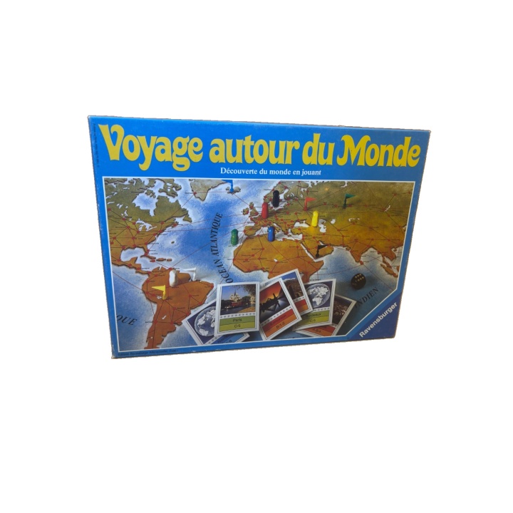 Voyage autour du Monde - Ravensburger - Jeu aventure 10 ans 2-6