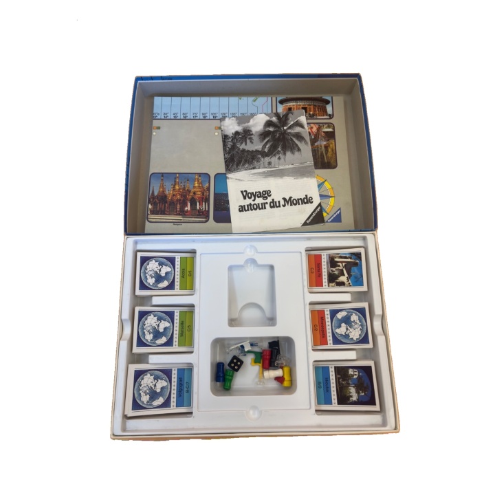 Voyage autour du Monde - Ravensburger - Jeu aventure 10 ans 2-6