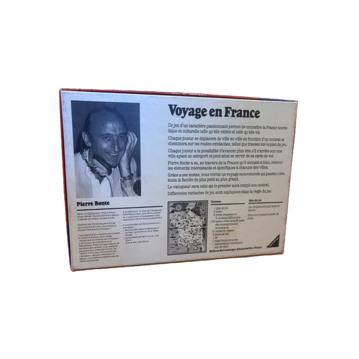 Voyage en France - Ravensburger - Jeu educatif 8 ans 2-6 joueurs
