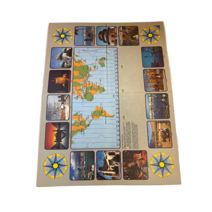 Plateau double face Voyage autour du Monde Ravensburger