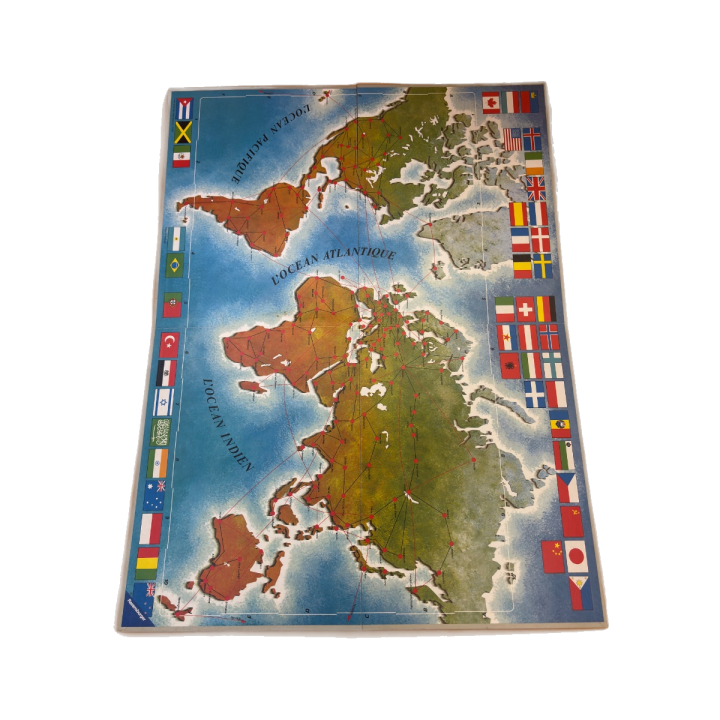 Plateau double face Voyage autour du Monde Ravensburger