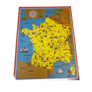 Plateau Voyage en France Ravensburger 1987 - Pièce détachée