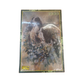 Puzzle 1000 pieces Chiens - Fame Puzzles - Puzzle reflexion +10