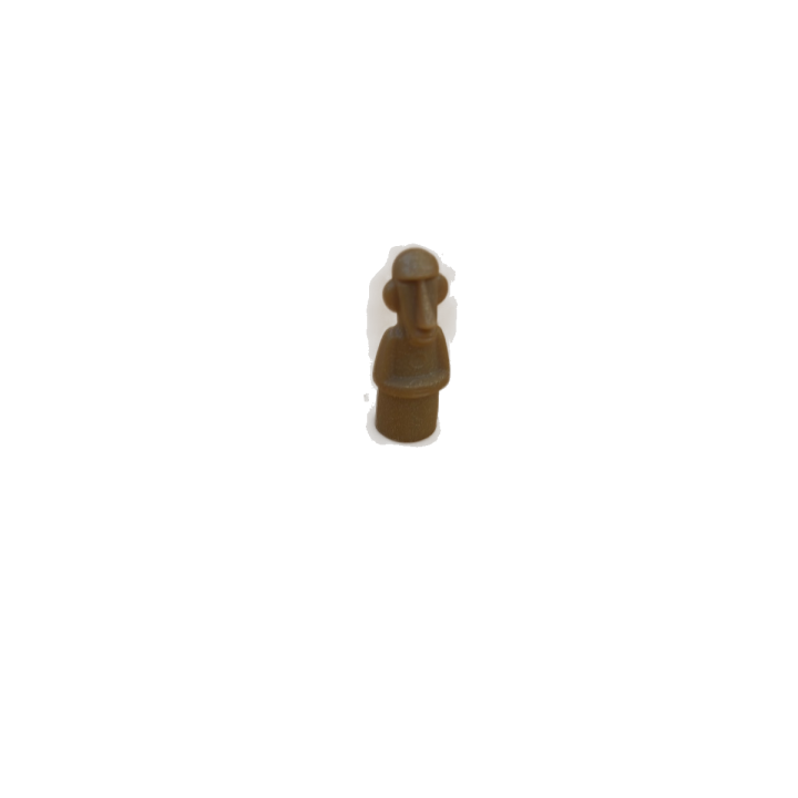 Totem d'Hor marron - Tintin Nathan - Pièce détachée