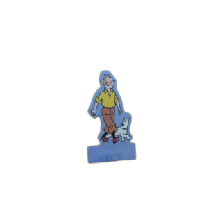 Figurine Tintin Milou - Totem Dhor Nathan - Pièce détachée