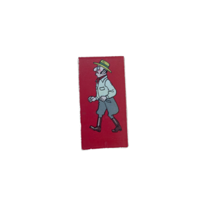 Tuile personnage — Tintin Totem d'Hor Nathan
