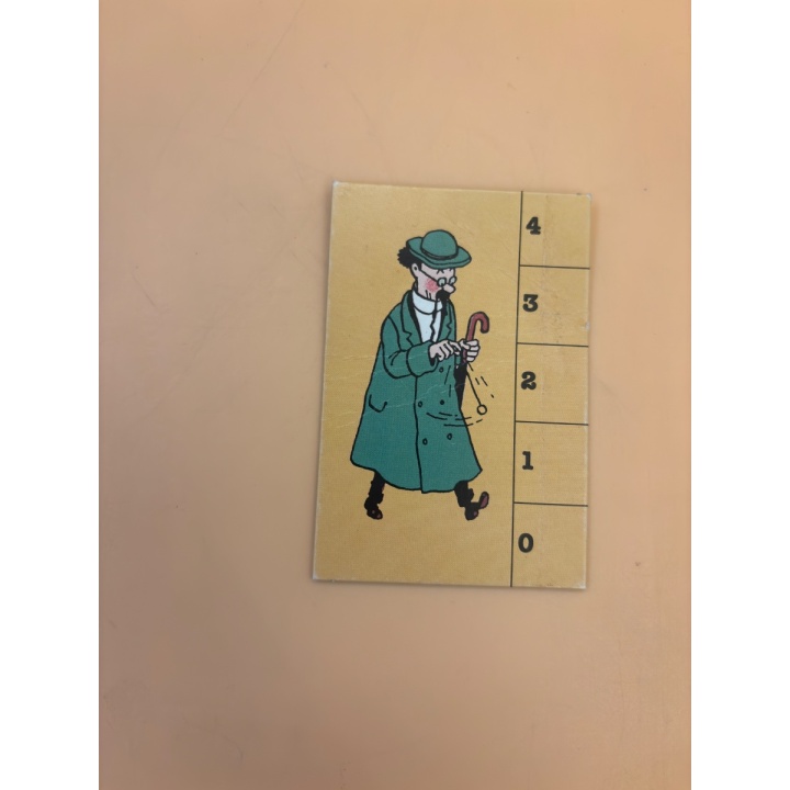 Carte Dupond/Dupont - Tintin Totem d'Hor Nathan