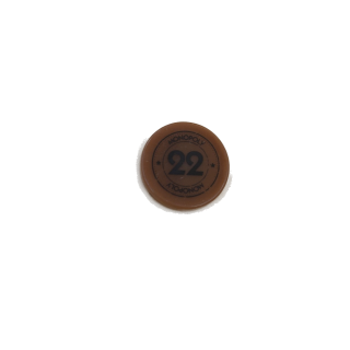 Jeton marron n°22 - Monopoly Edition Monde Hasbro