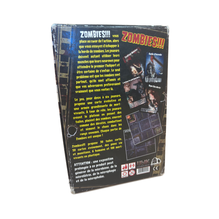 Zombies!!! Seconde Edition - Ubik - Jeu cooperatif 12 ans 2-6