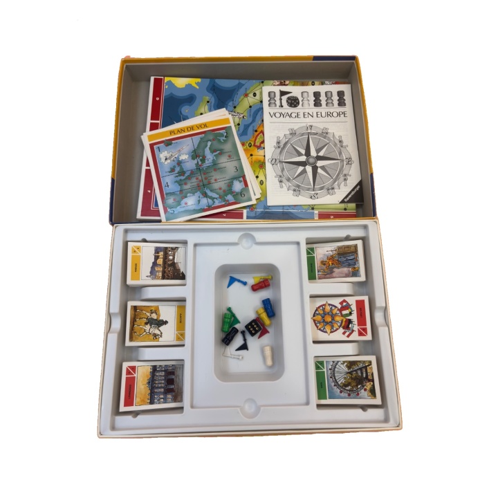 Voyage en Europe - Ravensburger - Jeu famille geographie 8 ans