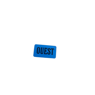 Pion bois OUEST — Le Trésor des Incas — Ravensburger 1989