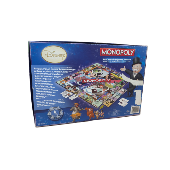 Monopoly Disney - Hasbro - Jeu de strategie 8 ans 2-6 joueurs -