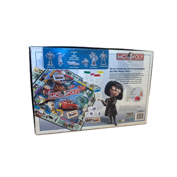 Monopoly Disney Pixar - Hasbro - Jeu de strategie 8 ans 2-6