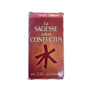 La Sagesse selon Confucius - ESI - Oracle 78 cartes citations