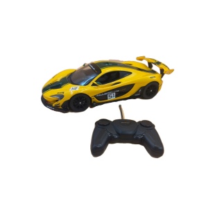 McLaren P1 GTR - Voiture radiocommandée jaune n°51 - Miniature