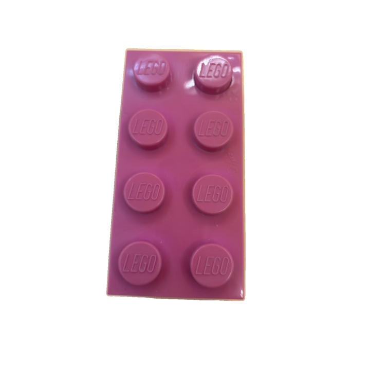 Reveil LEGO Brique Rose - Horloge digitale enfant - Occasion