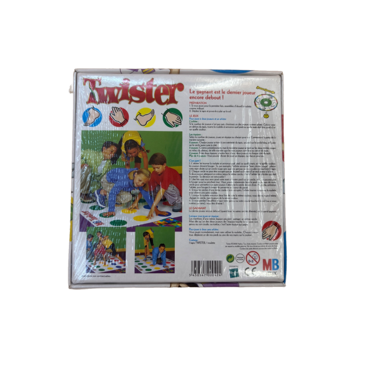 Twister - MB Jeux - Jeu d'adresse 6 ans 2 joueurs ou plus -